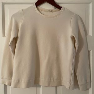 Eileen Fisher womens XXS cream / off white sweater